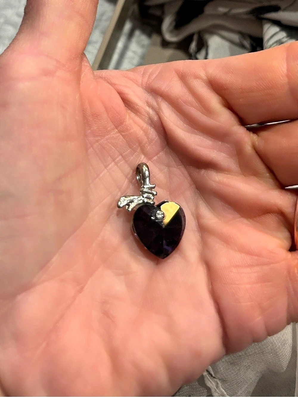 Purple Heart Charm